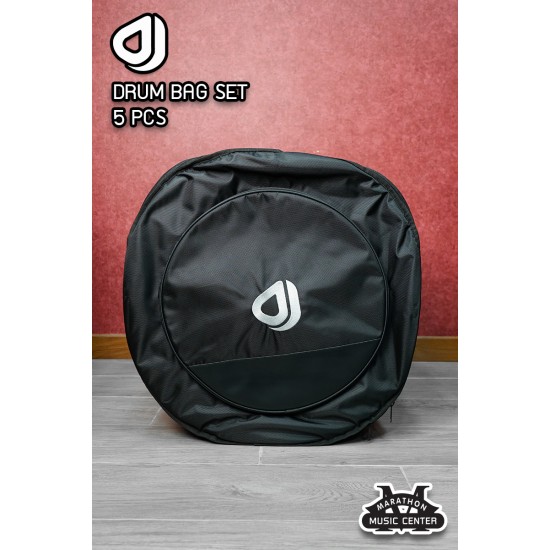 D&J กระเป๋ากลองชุด 5 ใบ Drumset bag DB-2